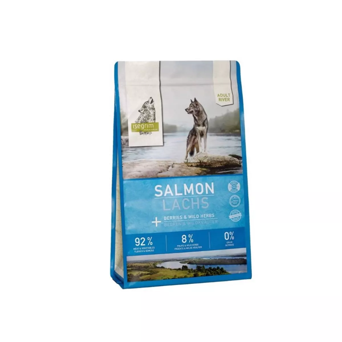 #1 - Isegrim Adult River hundefoder, Salmon 12 kg