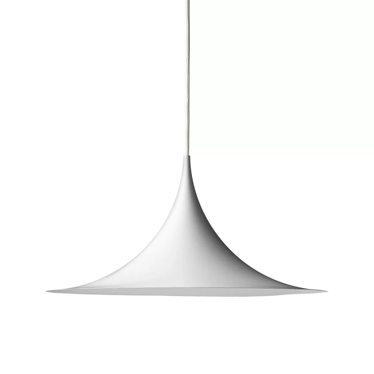 #1 - GUBI Semi hængelampe Ø 30 cm, hvid