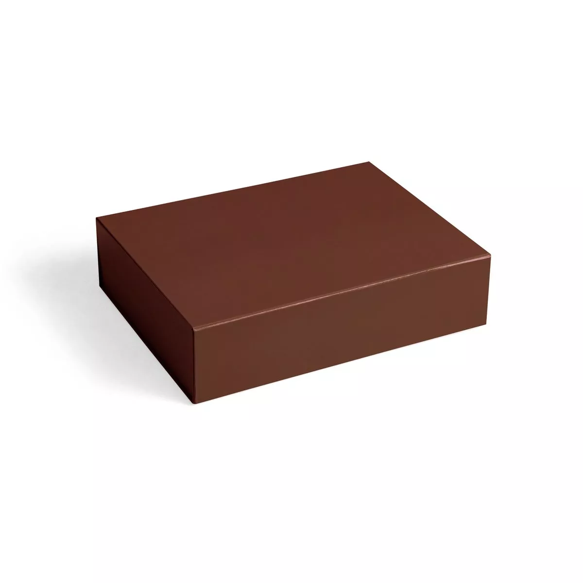 #1 - HAY Colour Storage S æske med låg 25,5x33 cm Milk chocolate