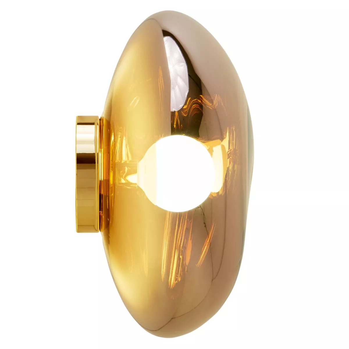 #1 - Tom Dixon Melt Surface væg/loftslampe LED Guld