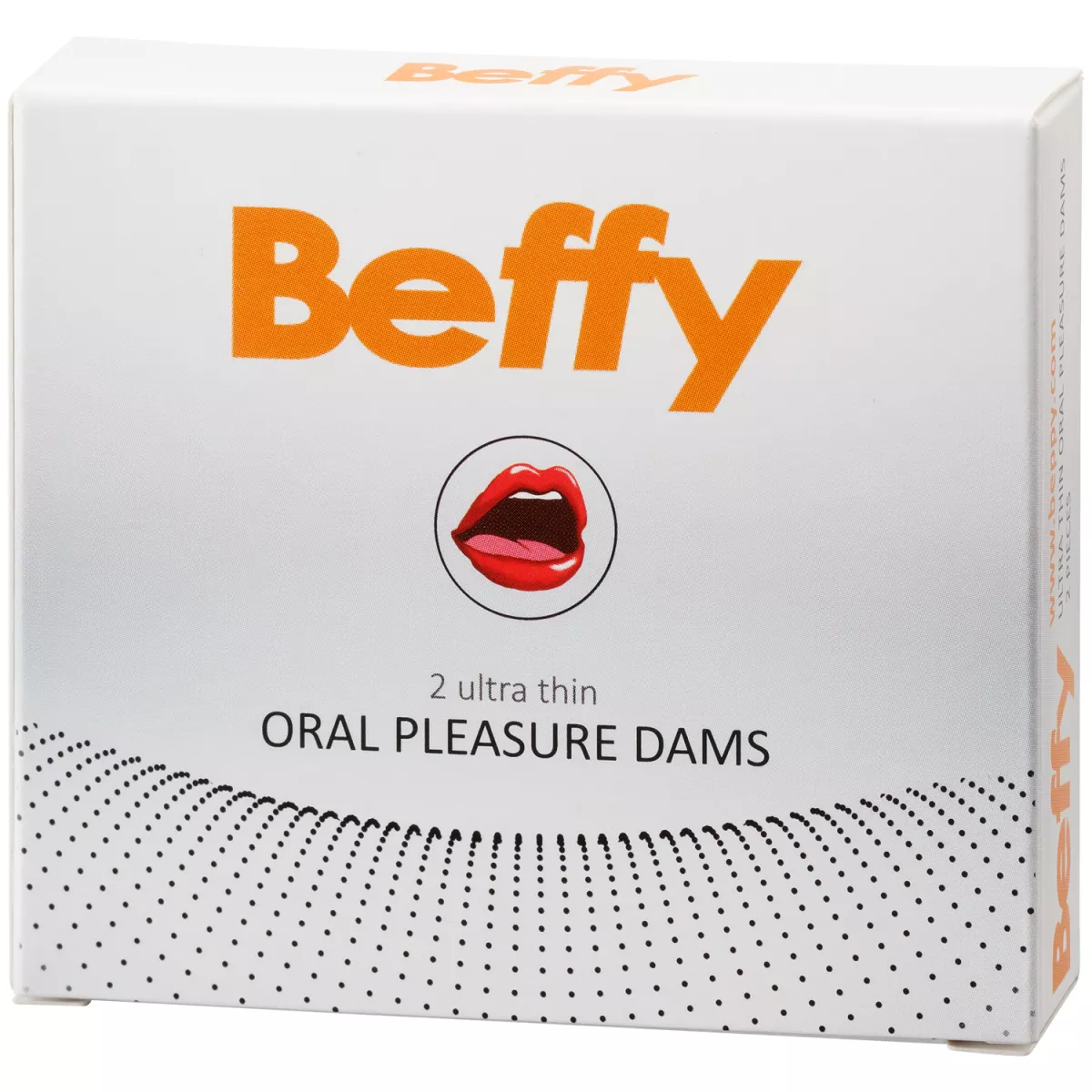 #1 - Beffy Oral Dams Slikkelapper       - Hvid