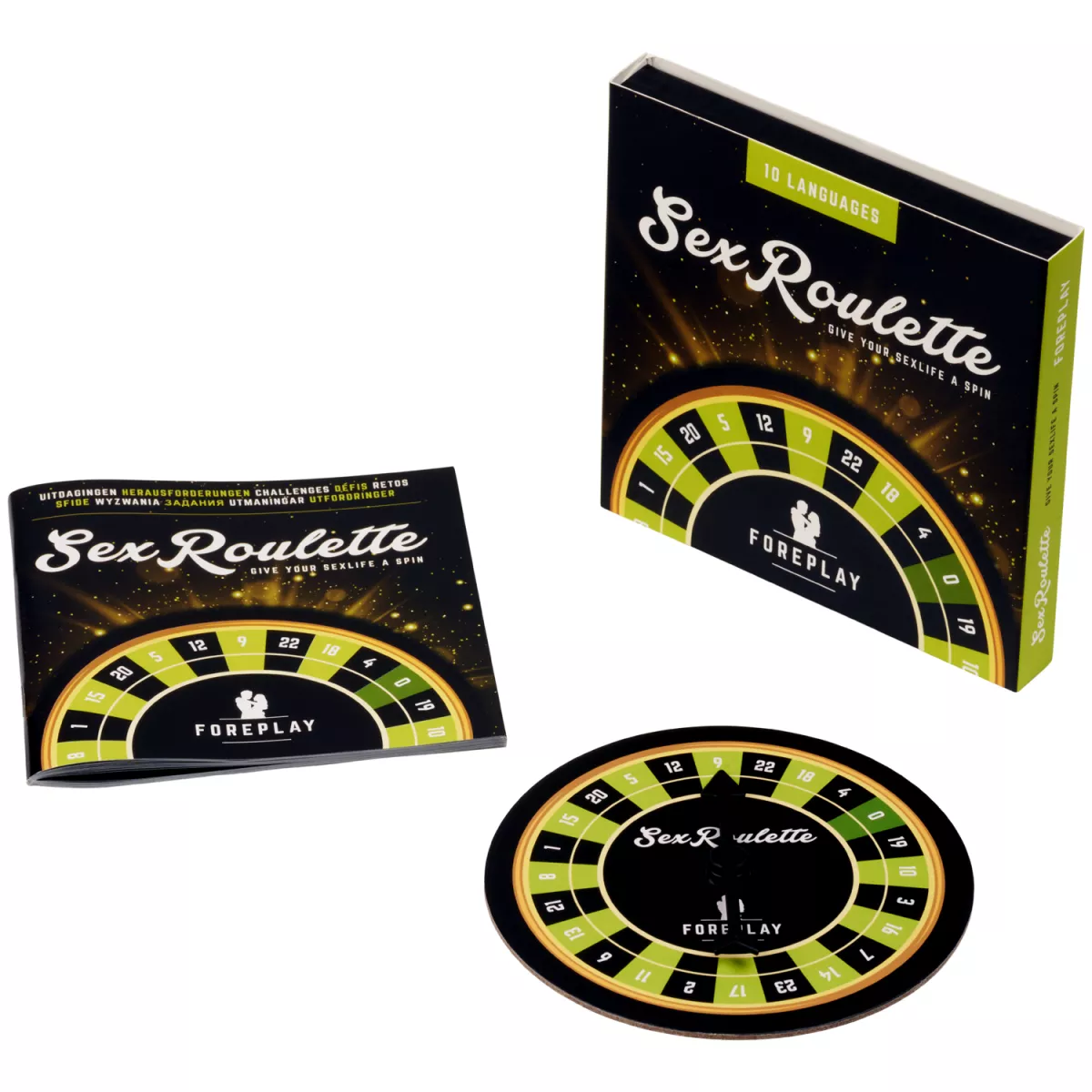 #2 - Tease & Please Sex Roulette Foreplay Spil      - Sort