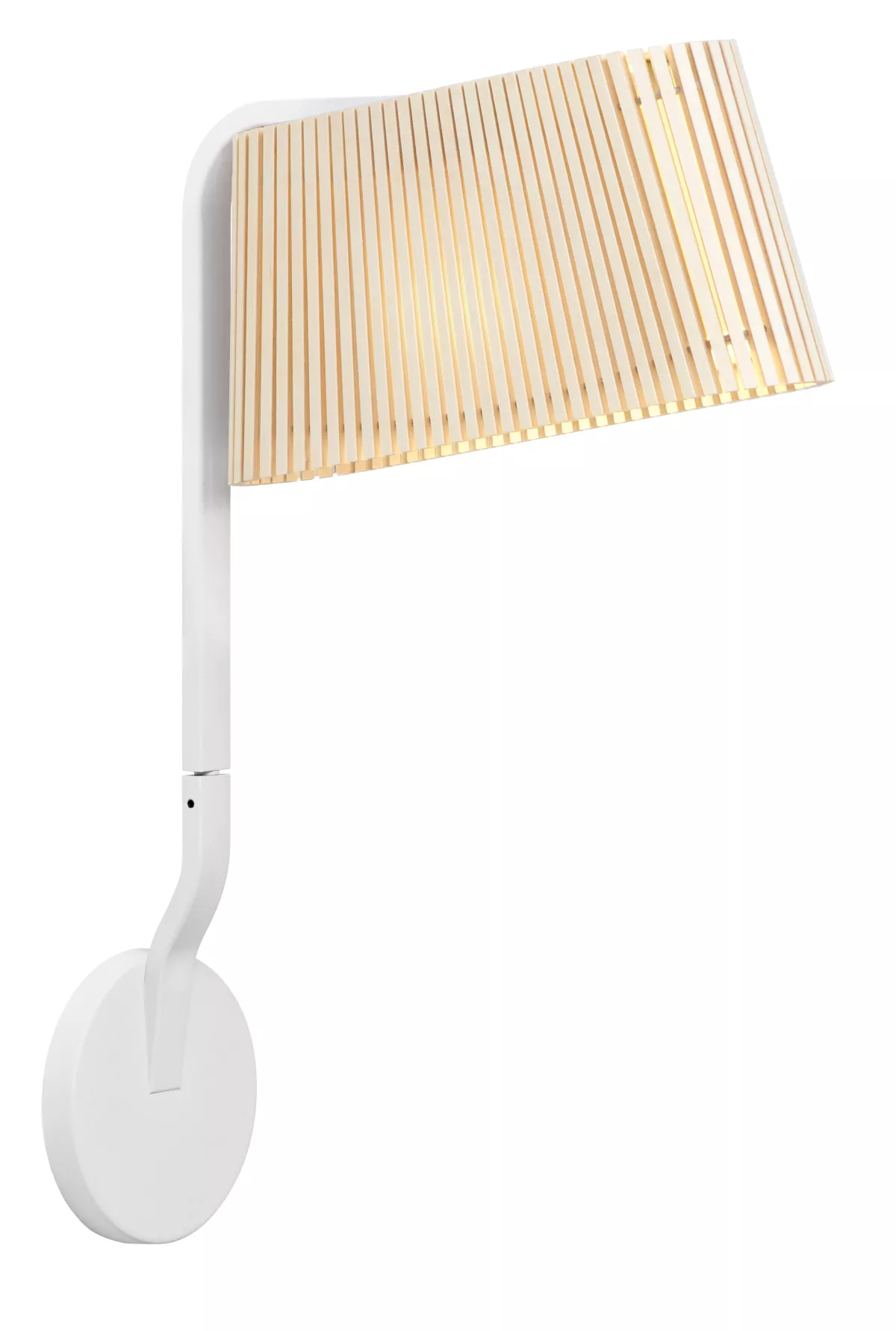 #1 - Owalo 7030 væglampe (Natur) - Secto Design - Designet af Seppo Koho