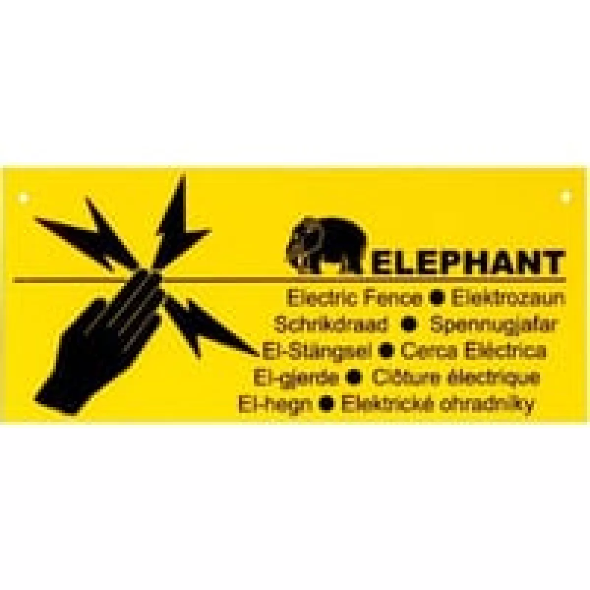 #1 - Elephant - Advarselsskilt
