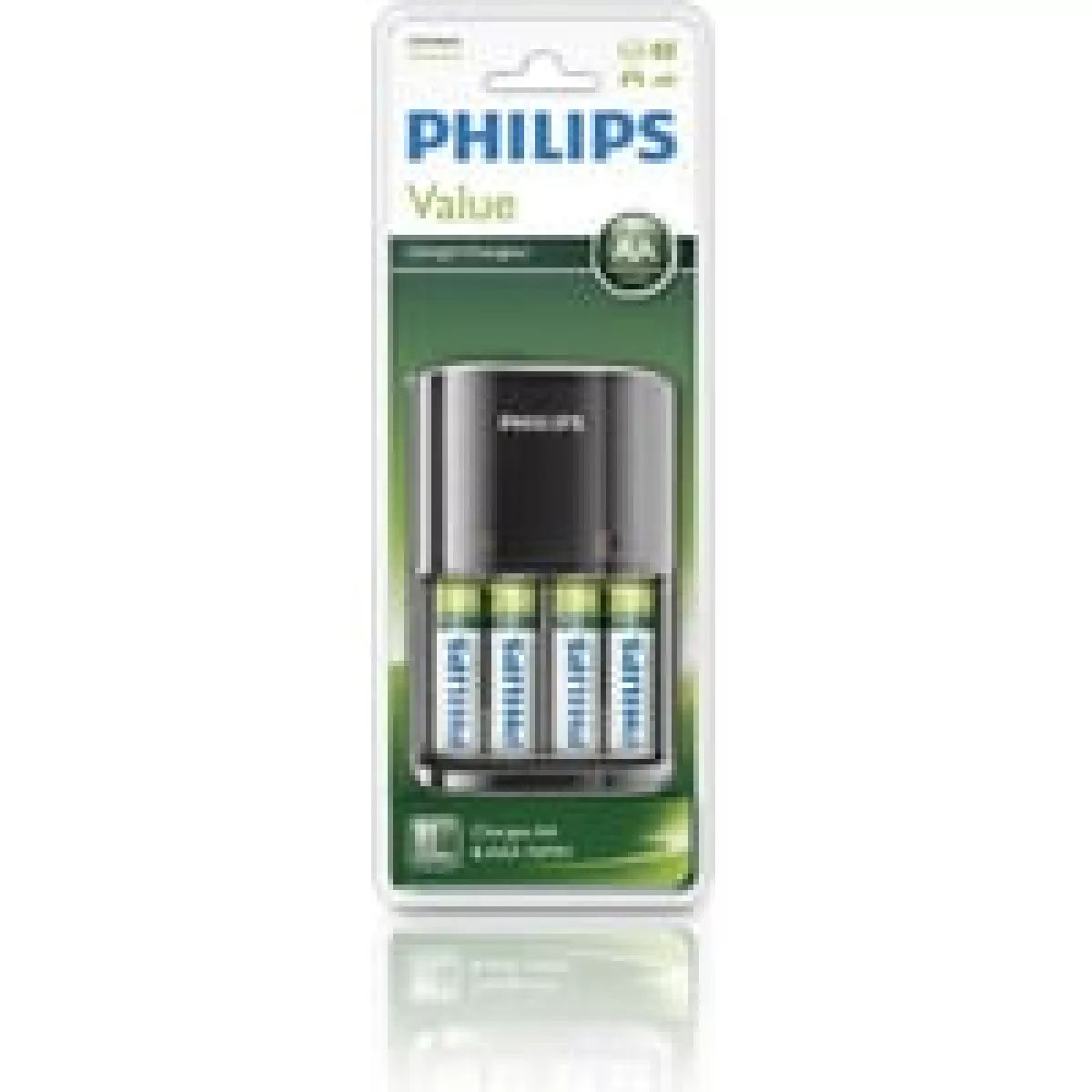 #1 - Philips Battery Charger SCB1490 inkl. batteri