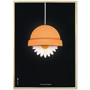 6: Plakat med Flowerpot - 50 x 70 cm