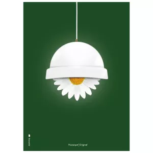 3: Variant: Plakat med Flowerpot - Grøn Klassisk