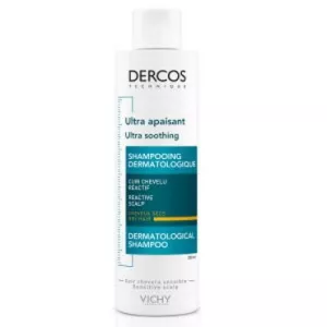3: Vichy Dercos Ultra Soothing Shampoo - Dry Hair - 200 ml