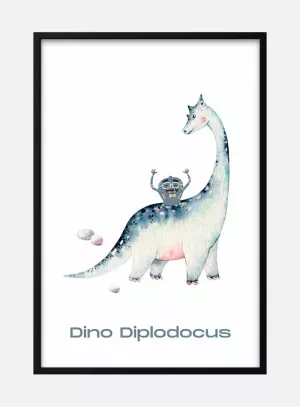 2: dinosaur plakat til børn