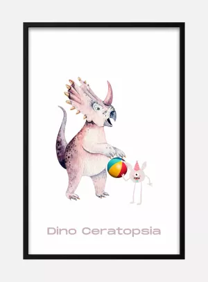 4: Cool Dinosaurus plakat til børn