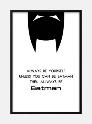 2: Batman plakat til børn #2
