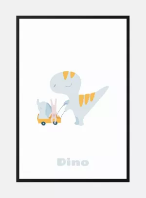 1: Dino the dinosaur plakat