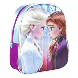 1: Frost Taske Til Børn - Børnetaske - Elsa Og Anna - Blå