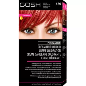 1: GOSH Hårfarve - 670 Vivid Red