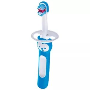 3: MAM Baby Tandbørste - Blå
