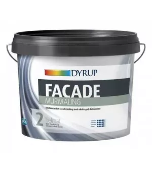 10: Dyrup Facade - Murmaling Hvid - 4,5lt