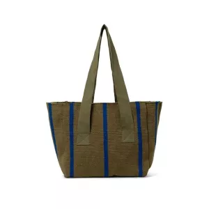2: ferm LIVING - Yard Picnic Bag Olive/Bright Blue