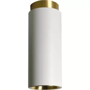5: DCW Tobo C65 Loftlampe Hvid/Messing