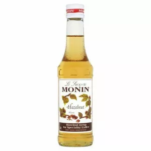 1: Monin Syrup Hazelnut / Hasselnød Fl 25