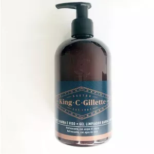 1: Gillette - King C. Skæg & Ansigtsvask - 350 ml
