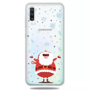 7: Samsung Galaxy A30s / A50 Fleksibelt Plast Cover - Glad Julemand
