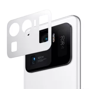 1: Xiaomi Mi 11 Ultra 5G Kameralinse Metal Beskyttelse - Sølv