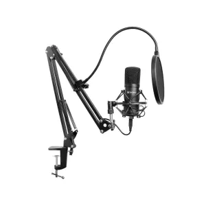 9: Sandberg Streamer Mikrofon Sæt - Sort