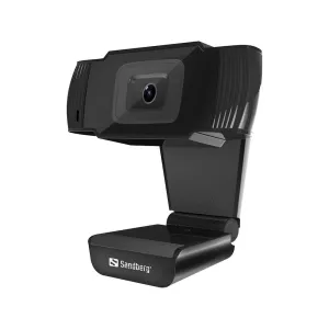 10: Sandberg USB Webcam 480p@30fps m. Mikrofon - Sort