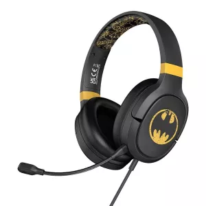1: Over-Ear Gaming Headset Pro G1 m. Aftagelig Mikrofon - Batman - Sort