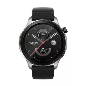 14: Amazfit GTR 4 Fitness Smartwatch m. GPS, Pulsmåler & Skridttæller - Superspeed Black