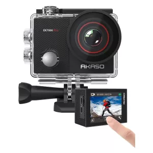 11: AKASO EK7000 Pro Action Kamera 4K Ultra HD - 2" Skærm - Sort