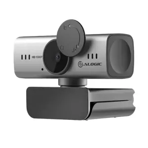 1: Alogic Iris USB-A / USB-C Webcam 1080p@30fps m. Mikrofon - Grå