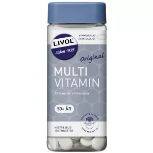 12: Livol Multivitamin 50+ 150 Pieces