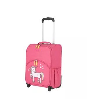 14: Travelite Youngster Børnekuffert Unicorn Pink