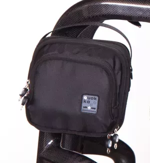 1: QUOKKA "SQUARE" håndtaske - Kvadratisk, praktisk & unik. Til kørestol & rollator