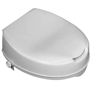 9: Toiletforhøjer med låg, 5 til 15 cm. Smart, enkel og let at montere. Køb her!, 5 cm