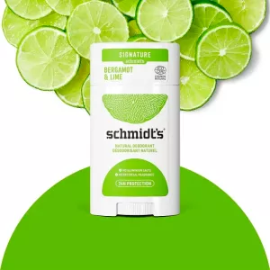 6: Schmidts Deodorant Stick, Bergamot + Lime, 75 g.
