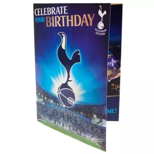 12: Tottenham Hotspur FC Fødselsdagskort med musik