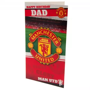 10: Manchester United FC Fødselsdagskort Far