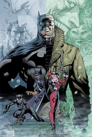 4: Dc comics batman hush plakat