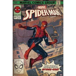 3: Spider-man Marvel comic front plakat