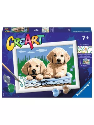 6: CreArt Cute Puppies