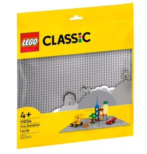 4: LEGO Classic Grå Byggeplade