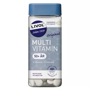 7: Livol Multivitamin 50+ (150 stk)