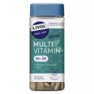 5: Livol Multivitamin med urter 50+ (150 stk)