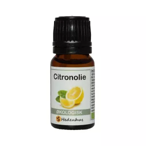 9: Citronolie - Økologisk - 20 ml