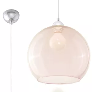 1: Vedhæng lampe BALL champagne