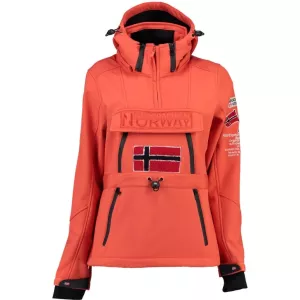 4: GEOGRAPHICAL NORWAY Softshell Dame TULBEUSE - Corail