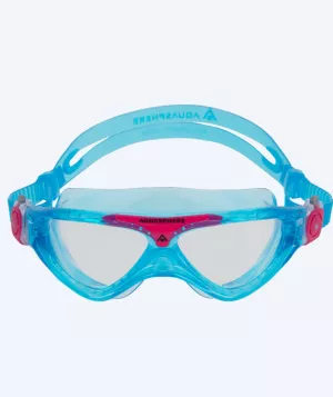4: Aquasphere svømmemaske junior - Vista - klar/pink