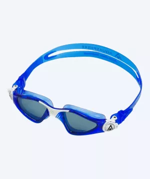 18: Aquasphere svømmebriller til børn - Kayenne - Blå/hvid (mørk linse)